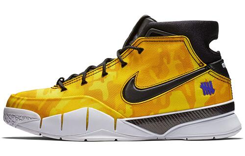 Кроссовки Nike Zoom Kobe 1 Vintage Basketball, желтый/черный