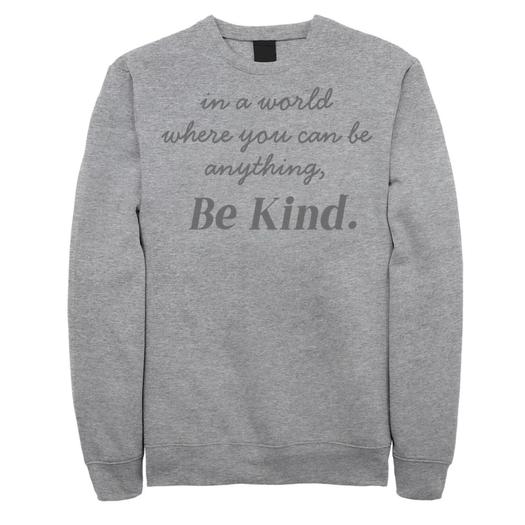 Мужской свитшот Fifth Sun Be Kind Quote Licensed Character