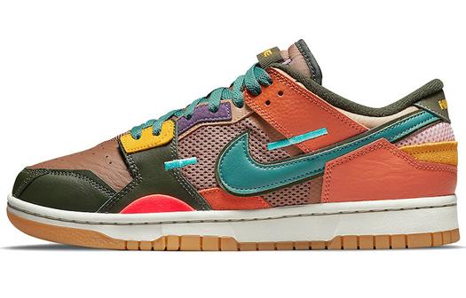 Кроссовки Nike Dunk Low, разноцветный