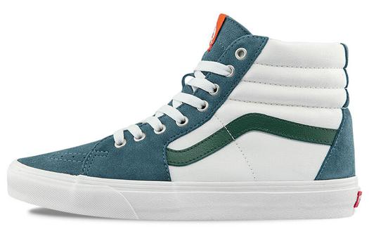 Кроссовки Vans SK8-HI Cozy Skateboarding Shoes Unisex White Green
