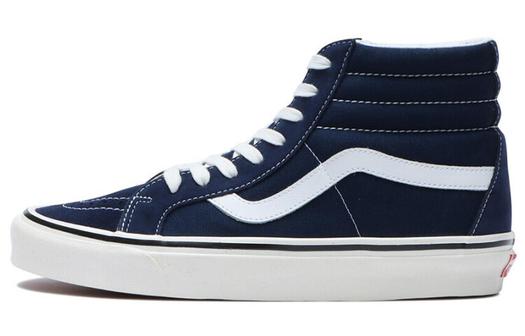 Кроссовки Vans SK8 Hi Blue/White
