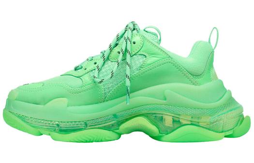 Кроссовки Balenciaga Triple S Soft Neon Green Clear Sole