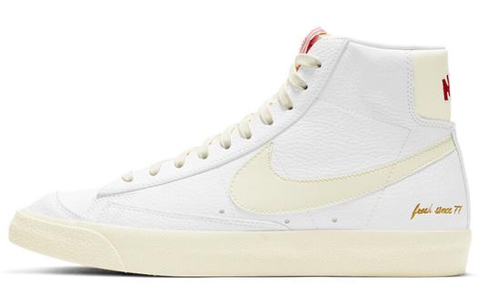 Кроссовки Nike Blazer Mid 77 Vintage, белый/кремово-бежевый