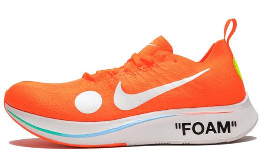 Кроссовки Nike Zoom Fly 1 Unisex, оранжевый/белый