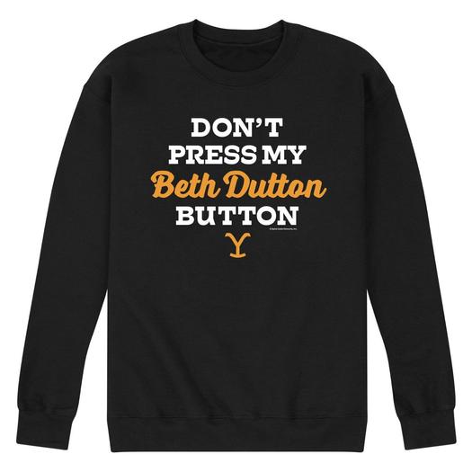 Мужской свитшот Yellowstone Beth Dutton Licensed Character