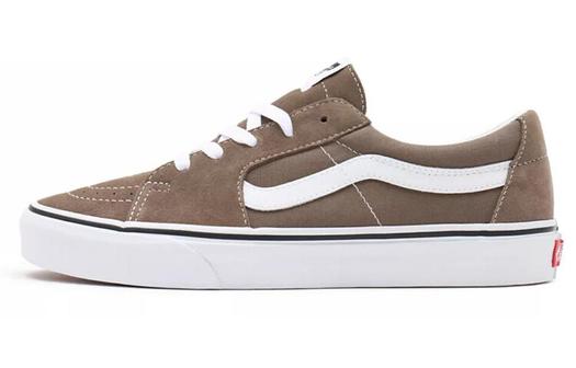 Кроссовки Vans SK8-Low Breathable Wear-resistant Non-Slip Low Tops Casual Skateboarding Shoes Unisex Brown