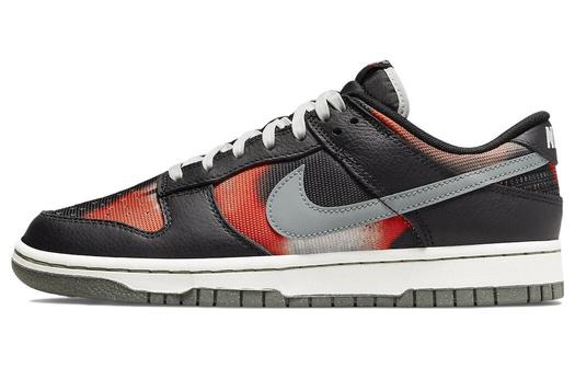 Кроссовки Nike Dunk Low, черный/красный