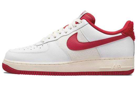 Кроссовки Nike Air Force 1 Low '07, белый/красный