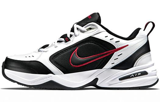 Кроссовки Nike Air Monarch IV 4E широкие, белый/красный