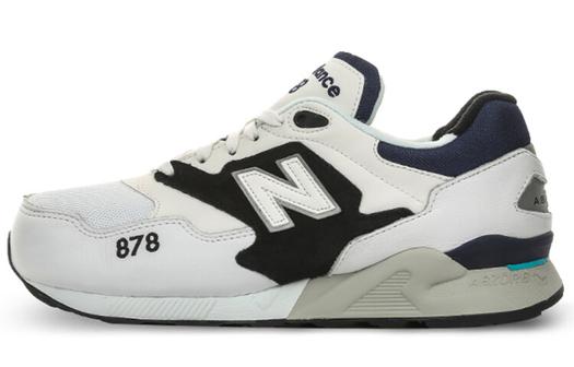Кроссовки New Balance NB 878 Lifestyle Unisex, белый/черный