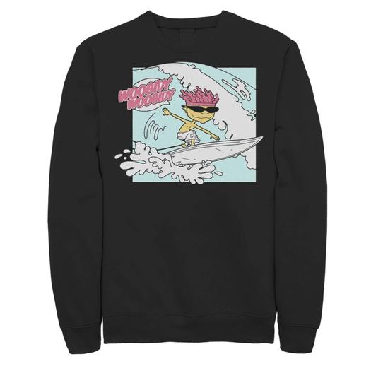 Мужской свитшот Nickelodeon Rocket Power Otto Woogidy Woogidy Surfs Up Licensed Character