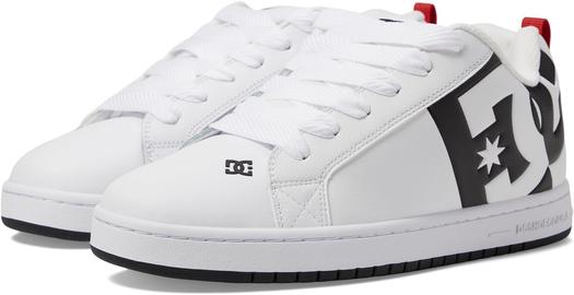 Кроссовки Court Graffik SQ DC, цвет White/Black/Black
