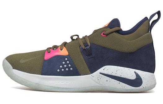 Кроссовки Nike PG 2, темно-зеленый/синий