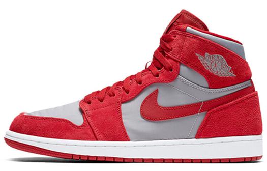 Кроссовки Jordan 1 Retro High Gym Red Wolf Grey