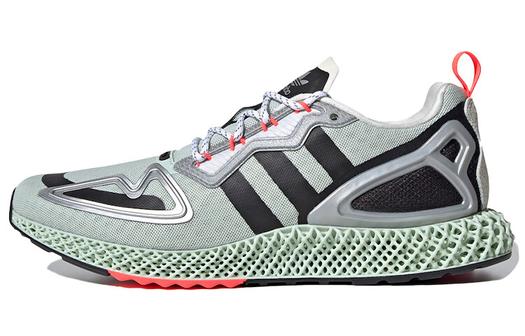 Кроссовки Adidas Originals ZX 2K Lifestyle Unisex, темно-серый/черный