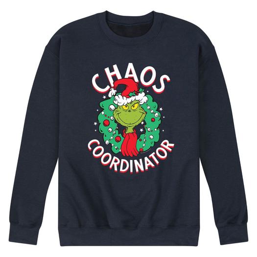 Мужской свитшот Dr. Seuss The Grinch Chaos Licensed Character