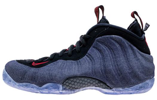Кроссовки Nike Foamposite One Vintage Basketball Unisex, синий/черный
