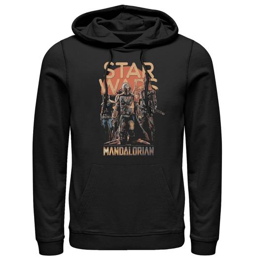 Мужской пуловер с капюшоном The Mandalorian в стиле гранж Licensed Character