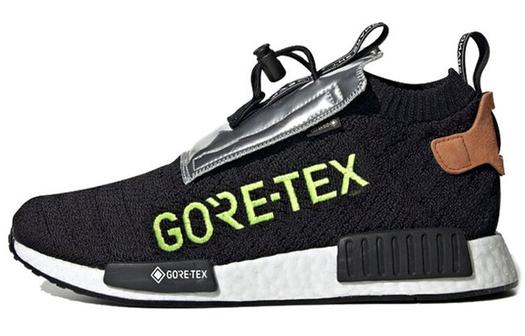 Кроссовки Adidas Originals NMD_TS1 Lifestyle Unisex, черный/белый/желтый