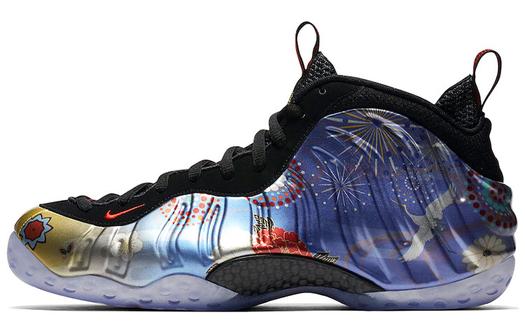 Винтажные баскетбольные кроссовки унисекс Nike Foamposite One