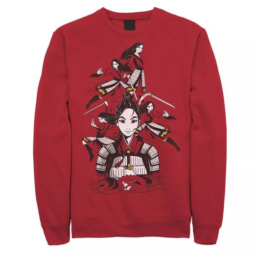 Мужской свитшот Mulan Poses Disney