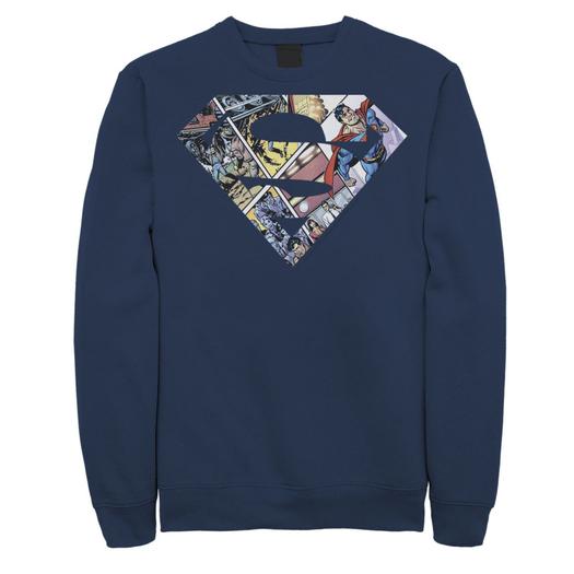Мужской свитшот с логотипом Superman Comics Cover DC Comics