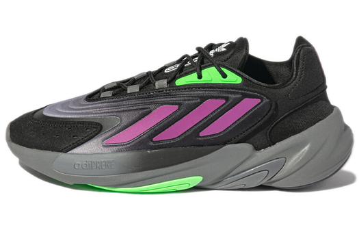 Кроссовки Adidas Originals Ozelia Chunky Unisex, черный/фиолетовый/зеленый