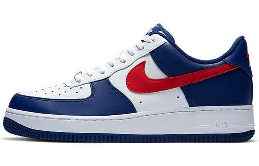 Кроссовки Nike Air Force 1 Low, белый/синий/красный