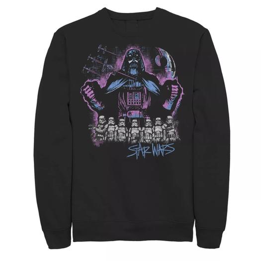 Мужской свитшот Dark Side Front Line с изображением Звездных войн Licensed Character