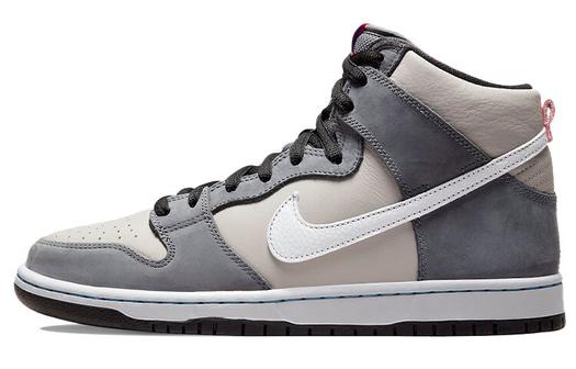 Кроссовки Nike SB Dunk High Pro, светло-бежевый/серый