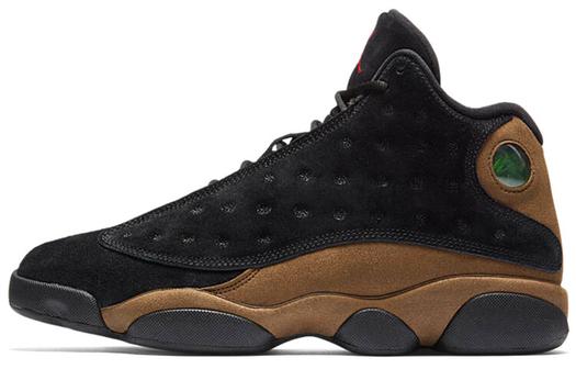 Кроссовки Jordan Air Jordan 13 Vintage Basketball Unisex, черный/коричневый