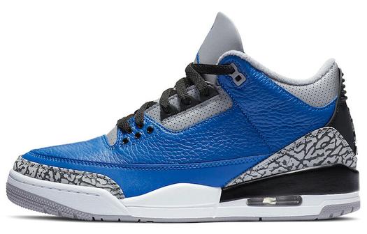 Кроссовки Jordan 3 Retro Varsity Royal Cement
