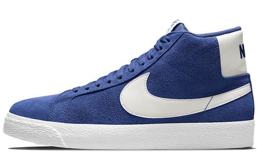 Кроссовки Nike Sb Blazer Mid, синий/белый