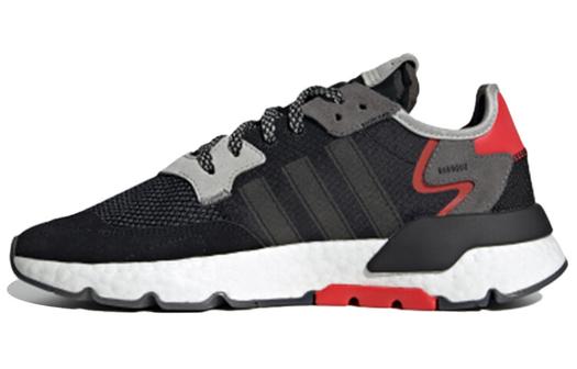 Кроссовки Adidas Originals Nite Jogger Casual Shoes Unisex Low-Top Black Gray Red/White