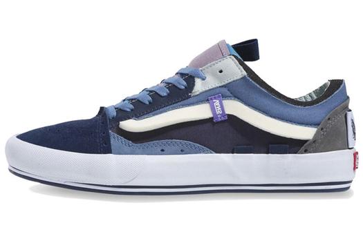 Кроссовки Vans Old Skool Cap Skate Sneakers Shoes 'Blue White'