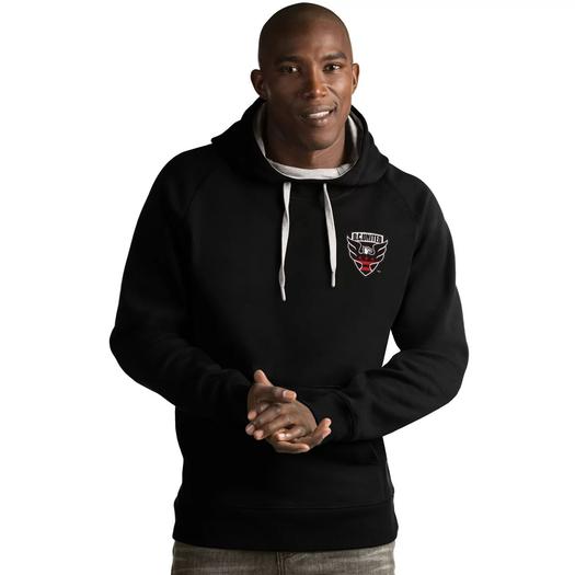 Мужской пуловер с капюшоном DC United Victory Antigua