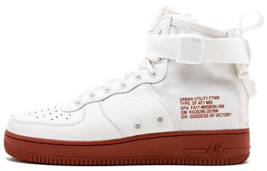 Кроссовки Nike Sf Air Force 1 Mid Ivory Mars Stone