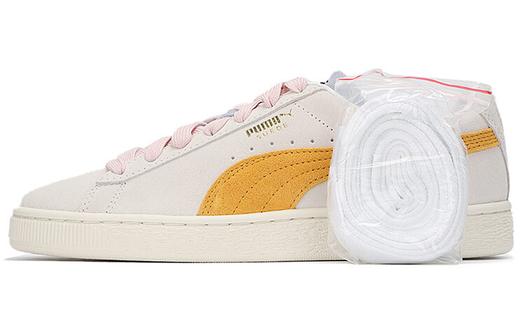 Кроссовки Puma Suede Classic XXI, белый/желтый