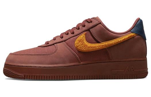 Кроссовки Nike Air Force 1 Low La Familia, красно-коричневый