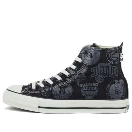 Кроссовки Converse All Star Hi x NBA Rakuten 'Black', черный