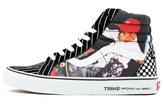 Кроссовки Vans Sk8-Hi Supreme Cdg Harold Hunter Black