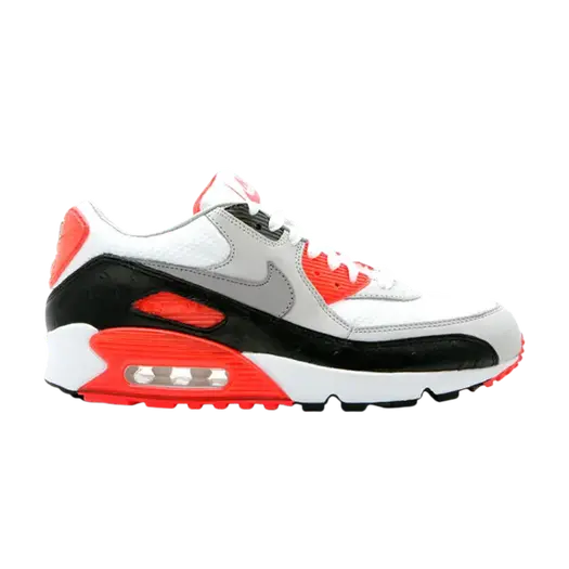 Кроссовки Nike Air Max 90 Premium 'Infrared Ostrich', белый
