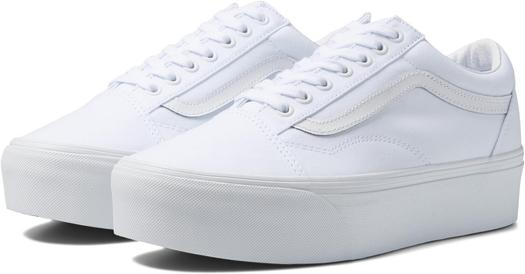 Кроссовки Old Skool Stackform Vans, цвет True White
