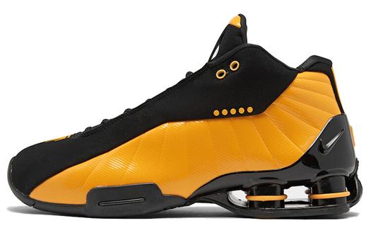 Кроссовки Nike Shox BB4, черный/золотой