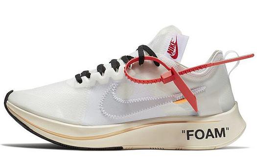 Кроссовки Nike Zoom Fly 1 Unisex, белый/красный