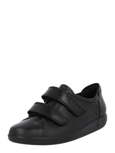 Кроссовки ECCO Soft 2.0, кожаные, черные