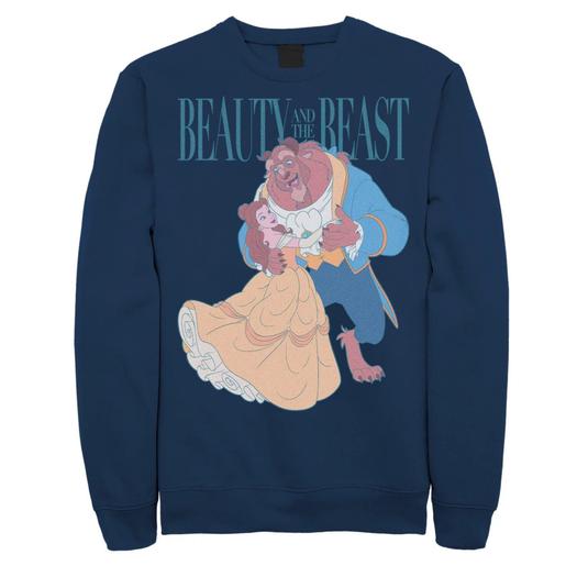 Мужской свитшот для классических танцев Disney Beauty And The Beast Licensed Character