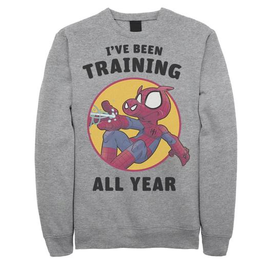 Мужской свитшот Marvel Spider-Ham I’ve Been Training All Year Licensed Character