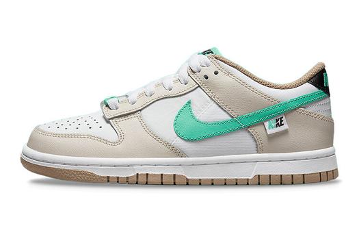 Кроссовки Nike Dunk Low Split Seam, светло-бежевый/мятный