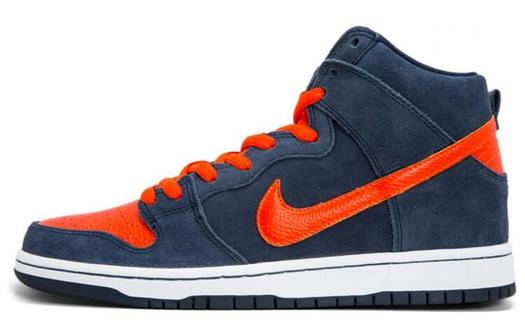 Кроссовки Nike Sb Dunk High Syracuse, синий/оранжевый